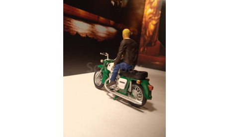 Фигурка мотоциклиста 1:43, фигурка, scale43