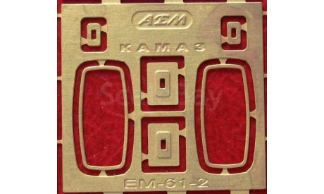 Фототравление Зеркала КАМАЗ, фототравление, декали, краски, материалы, scale43, АЕМ