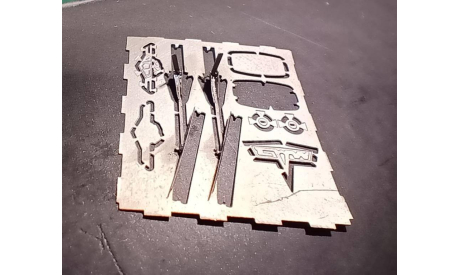 Фототравление набор МАЗ 5335 АВД, фототравление, декали, краски, материалы, АЕМ, scale43