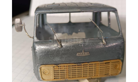 Фототравление зеркала МАЗ-5335 3D АВД, фототравление, декали, краски, материалы, АЕМ, scale43