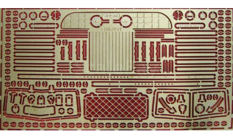 Фототравление Набор для Студебекер SSM-AVD, фототравление, декали, краски, материалы, АЕМ, scale43