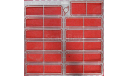 Фототравление Набор рамки форточек для ЗиУ-9 АВД, фототравление, декали, краски, материалы, АЕМ, scale43