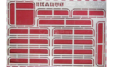 Фототравление Икарус-556 НА рамки форточек, фототравление, декали, краски, материалы, АЕМ, Ikarus, scale43