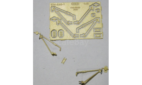 ГАЗ-52,53 AVD зеркала поздние вар.2, фототравление, декали, краски, материалы, АЕМ, scale43