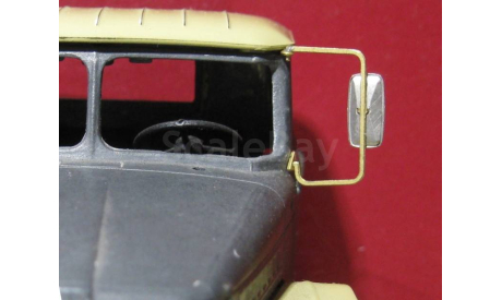Зеркала Урал-4320 вариант 1, фототравление, декали, краски, материалы, АЕМ, scale43