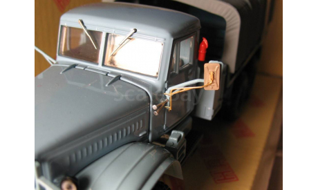 Зеркала КрАЗ для НАП, фототравление, декали, краски, материалы, 1:43, 1/43, АЕМ