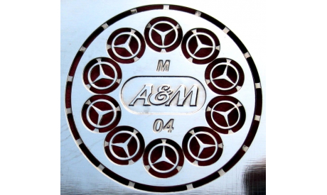 Фототравление для Mercedes М-04, фототравление, декали, краски, материалы, 1:43, 1/43, АЕМ