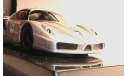 Ferrari FXX Nürburgring No.16 - Hot Wheels Elite серебристый, масштабная модель, 1:43, 1/43