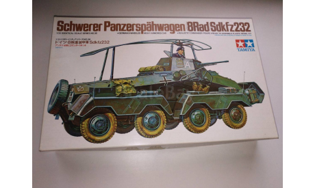 35036 TAMIYA Немецкий бронетранспортёр Sd.Kfz.232 (1:35), сборные модели бронетехники, танков, бтт, scale35