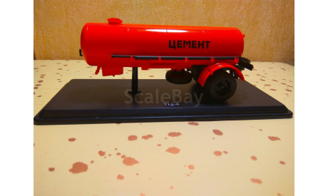 Полуприцеп ТЦ-4 Цемент, масштабная модель, Start Scale Models (SSM), scale43