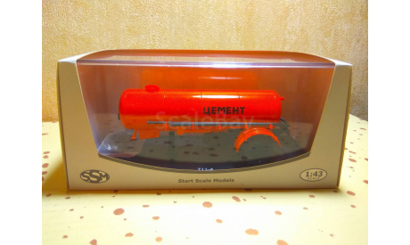 Полуприцеп ТЦ-4 Цемент, масштабная модель, Start Scale Models (SSM), scale43