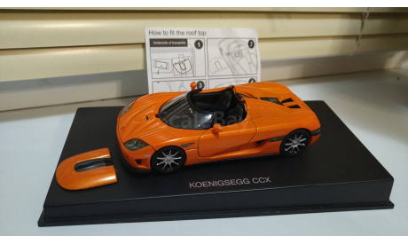 KOENIGSEGG CCX, масштабная модель, Autoart, scale43