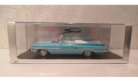 Chevrolet Impala Convertible 1959 1/43 Spark S2901 Шевроле не ГАЗ ЗИЛ ЗИМ ЗИС, масштабная модель, scale43