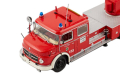 Mercedes Benz 1113 Aerial Ladder 1966 Лестница Пожарный 1/43 Minichamps, масштабная модель, Mercedes-Benz, 1:43