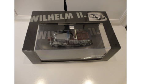 Мерседес Бенц Mercedes Benz 770K Cabriolet F Kaiser Wilhelm II 1931 1/43 Minichamps 436036000, масштабная модель, scale43, Mercedes-Benz