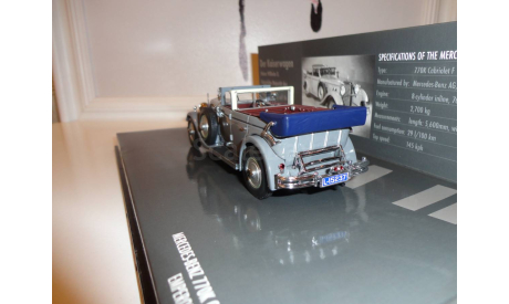 Мерседес Бенц Mercedes Benz 770K Cabriolet F Kaiser Wilhelm II 1931 1/43 Minichamps 436036000, масштабная модель, scale43, Mercedes-Benz
