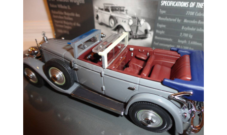 Мерседес Бенц Mercedes Benz 770K Cabriolet F Kaiser Wilhelm II 1931 1/43 Minichamps 436036000, масштабная модель, scale43, Mercedes-Benz