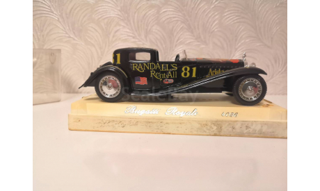 Bugatti Royale 41 1/43 SOLIDO made in France с РУБЛЯ, масштабная модель, scale43