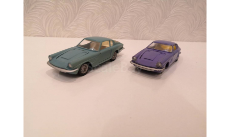 Maserati Mistral ремейк СССР 2 штуки 1/43 с РУБЛЯ, масштабная модель, 1:43