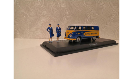 VOLKSWAGEN T1 MINIBUS LUFTHANSA 1/43 SCHUCO, масштабная модель, 1:43