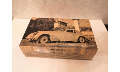 Alfa Romeo 8C 2900 B Lungo 1938 1/43 Minichamps, масштабная модель, scale43