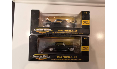 Chevrolet Impala SS 1964 1/43 ERTL C РУБЛЯ, масштабная модель, ERTL (Auto World), scale43