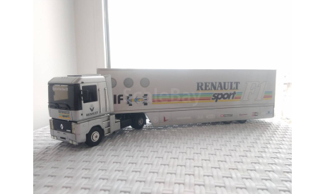 Renault Magnum 1 с полуприцепом (Eligor, 1:43), масштабная модель, 1/43