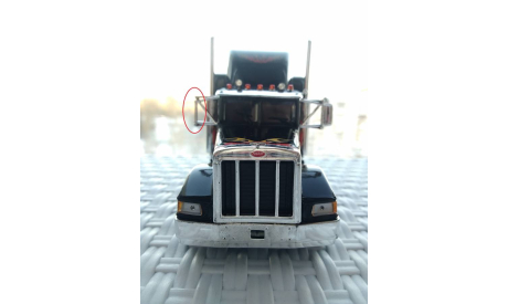 Peterbilt 377 + полуприцеп (Schuco, 1:43), масштабная модель, scale43