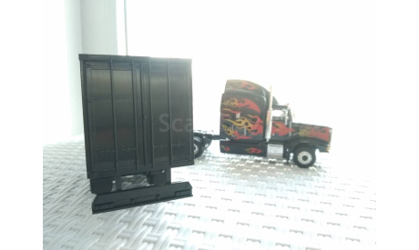 Peterbilt 377 + полуприцеп (Schuco, 1:43), масштабная модель, scale43