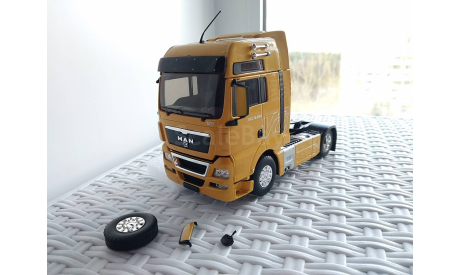 БРОНЬ!!! MAN TGX, Euro 5, V8, высокая крыша XXL (Eligor, 1:43), масштабная модель, 1/43