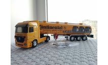 Mercedes-Benz Actros MP 2 + п/прицеп (Eligor, 1:43), масштабная модель, 1/43