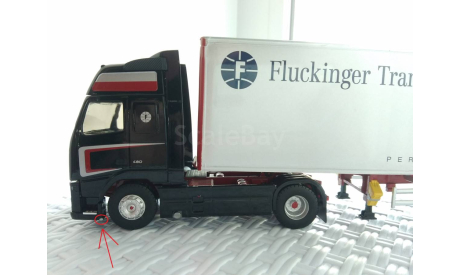 Volvo FH 3 + п/п - термос (Eligor, 1:43), масштабная модель, scale43