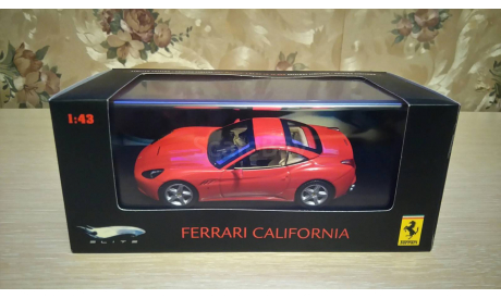 Ferrari California, 1:43, Hot Wheels Elite, масштабная модель, 1/43