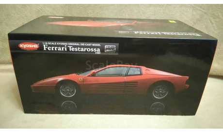 Ferrari Testarossa 1:18 Kyosho Hi-end, масштабная модель, 1/18