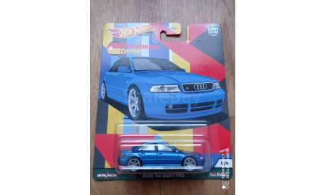 Hot Wheels premium 1/64 AUDI S4 Quattro, масштабная модель, scale64