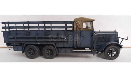 Германский грузовик Henschel Hs33 D1 (1:35), масштабная модель, ICM, scale35