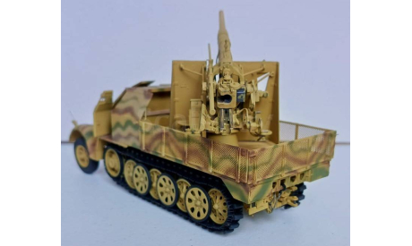 Sd.Kfz. 7 — немецкий полугусеничный тягач., сборные модели бронетехники, танков, бтт, Trumpeter, 1:35, 1/35