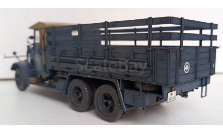 Германский грузовик Henschel Hs33 D1 (1:35), масштабная модель, ICM, scale35