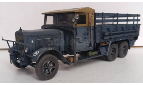 Германский грузовик Henschel Hs33 D1 (1:35), масштабная модель, ICM, scale35