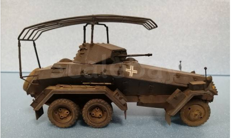 SD.Kfz.232 6 Rad, масштабные модели бронетехники, scale35