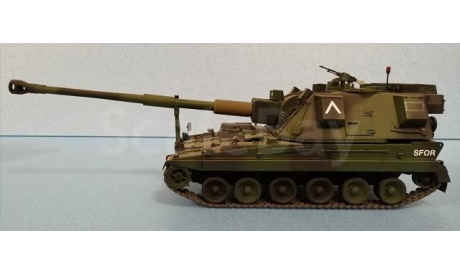 САУ AS90. масштаб 1/35, масштабные модели бронетехники