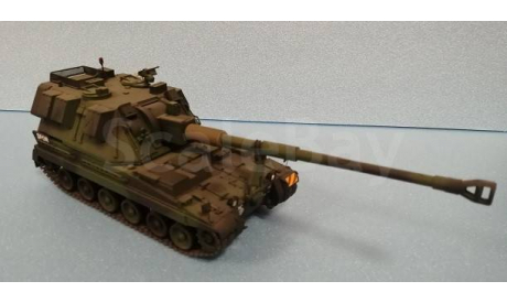САУ AS90. масштаб 1/35, масштабные модели бронетехники