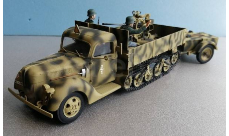 Форд + flak-38 масштаб 1/35, сборная модель автомобиля, Ford, ICM + Tristar, 1:35