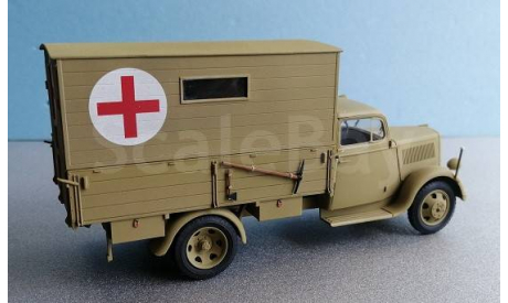 ’Опель блиц’ масштаб 1/35, сборная модель автомобиля, Opel, ICM, 1:35