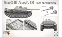 Stug III Ausf.F8, сборные модели бронетехники, танков, бтт, Takom, scale35
