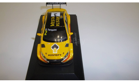 LADA VESTA WTCC, масштабная модель, ВАЗ, Автолегенды СССР журнал от DeAgostini, 1:43, 1/43