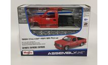 Chevrolet 454 SS Pick-up 1993, сборная модель автомобиля, Maisto-Swarovski, scale24