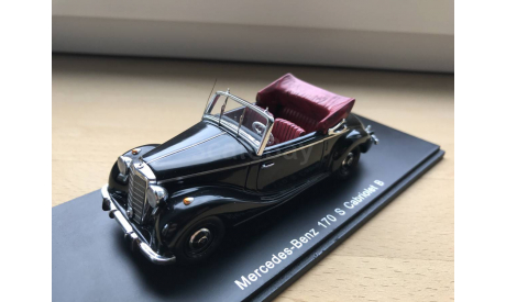 Mercedes-Benz 170 S Cabriolet B, масштабная модель, Spark, scale43