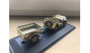 Jeep CJ-2A с Willys прицепом, масштабная модель, Bauer/Cararama/Hongwell, scale43