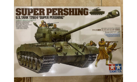 U.S.A. Tank T26E4 SUPER PERSHING (Сборная модель от Tamiya), сборные модели бронетехники, танков, бтт, scale35